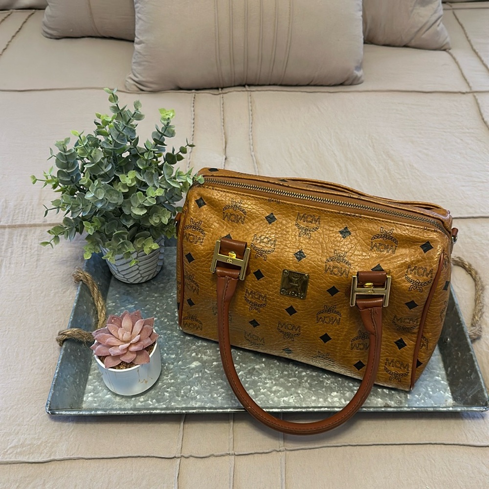 MCM Boston Bag